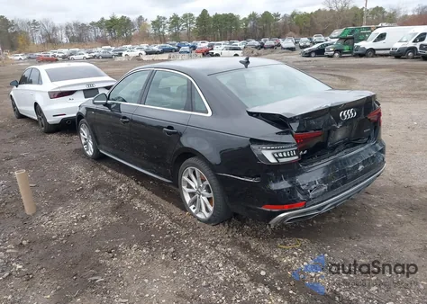 2019 Audi A4 45 Premium from USA, damaged, VIN WAUENAF47KN001141